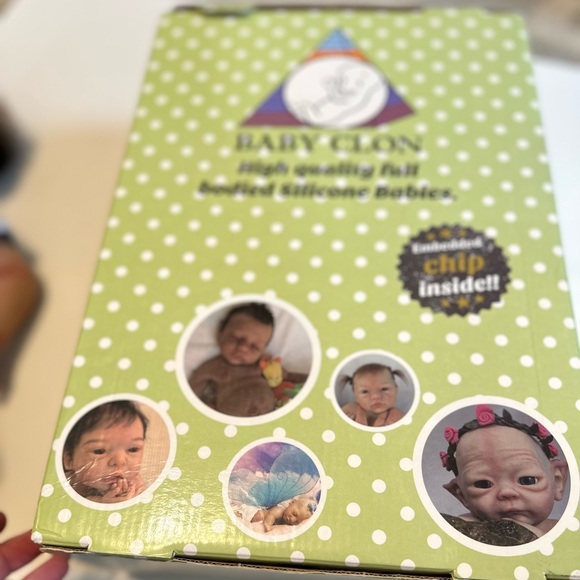 BABYCLON LUXURY SILICONE MICRO CHIP NEWBORN LIFE-LIKE REALISTIC BABY BOY DOLL - Picture 13 of 15